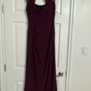Chic Plum Maxi Dress